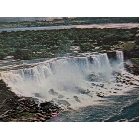 General View Niagara Falls Oneida Tower Hi Kids 1976 Ohio 9c Stamp Postcard - Picture 2 of 9
